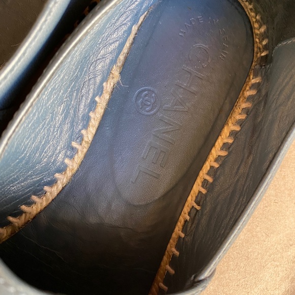 100% Authentic Chanel Single Sole Espadrilles 36 - Picture 8 of 13